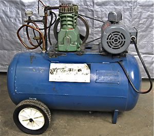 2 HP CAMPBELL HAUSFELD ... AIR COMPRESSOR